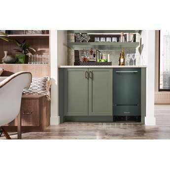 KitchenAid 18 Inch Automatic Ice Maker With Drop-Down Door And Pump: Juniper — thumbnail 4